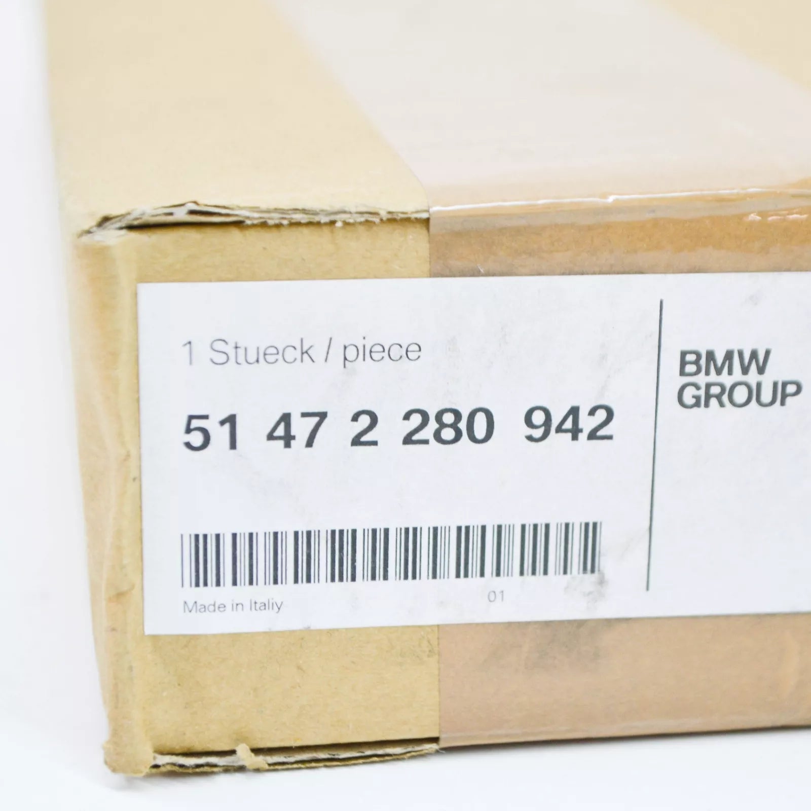 NEW BMW 5 F10 FOOTREST M PERFORMANCE STAINLESS STEEL 51472280942 2015 ORIGINAL