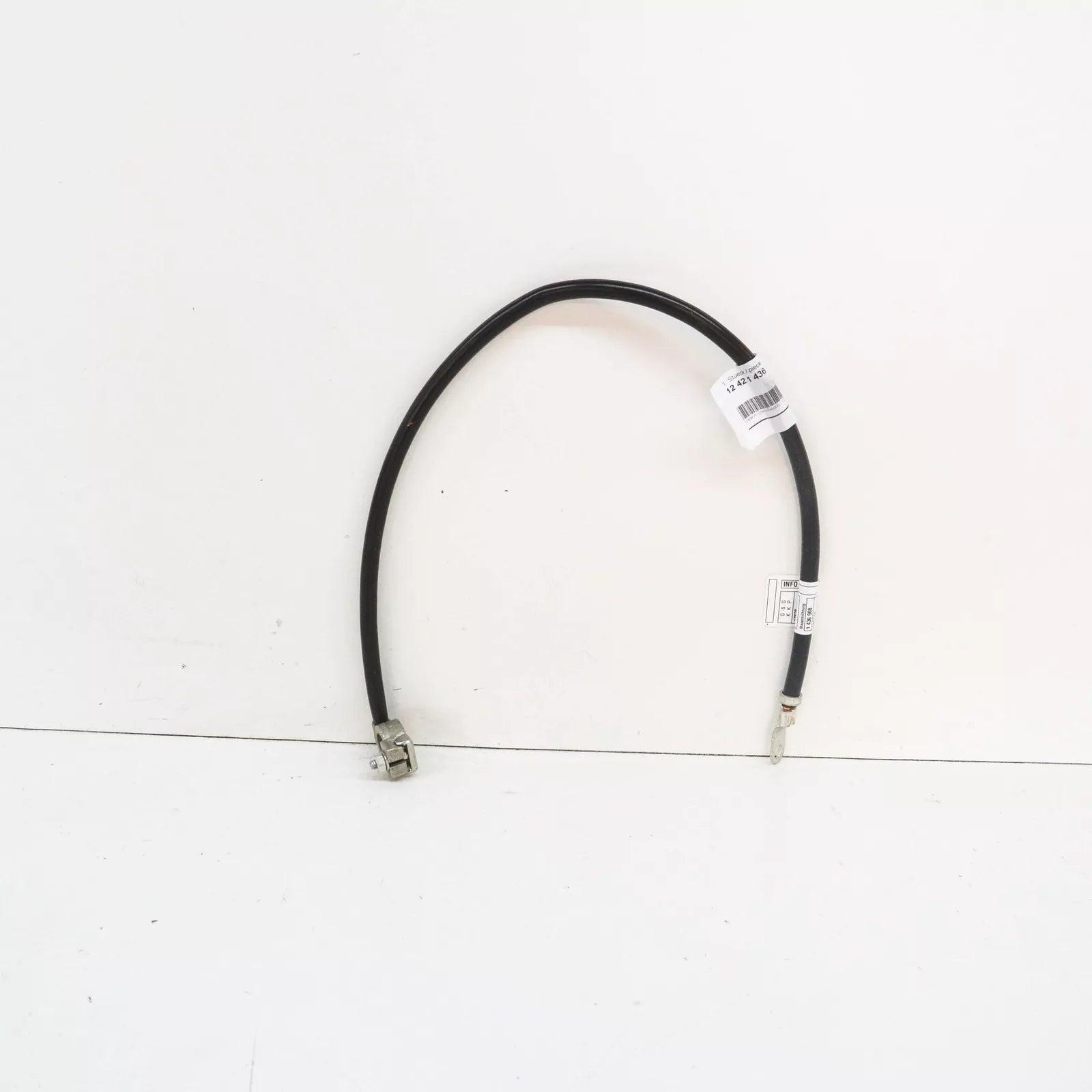 NEW BMW 7 E38 NEGATIVE BATTERY CABLE 12421436907 1436907 ORIGINAL