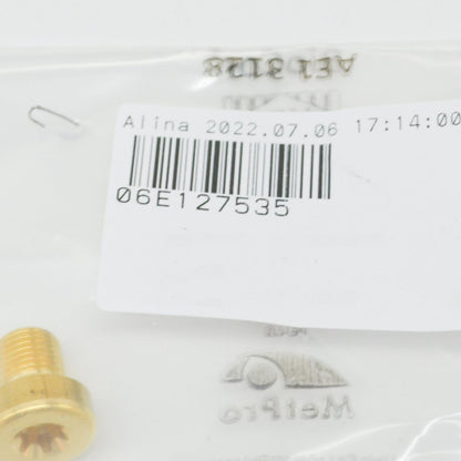 new audi a4 b7 fuel pump threaded plug 06e127535 original
