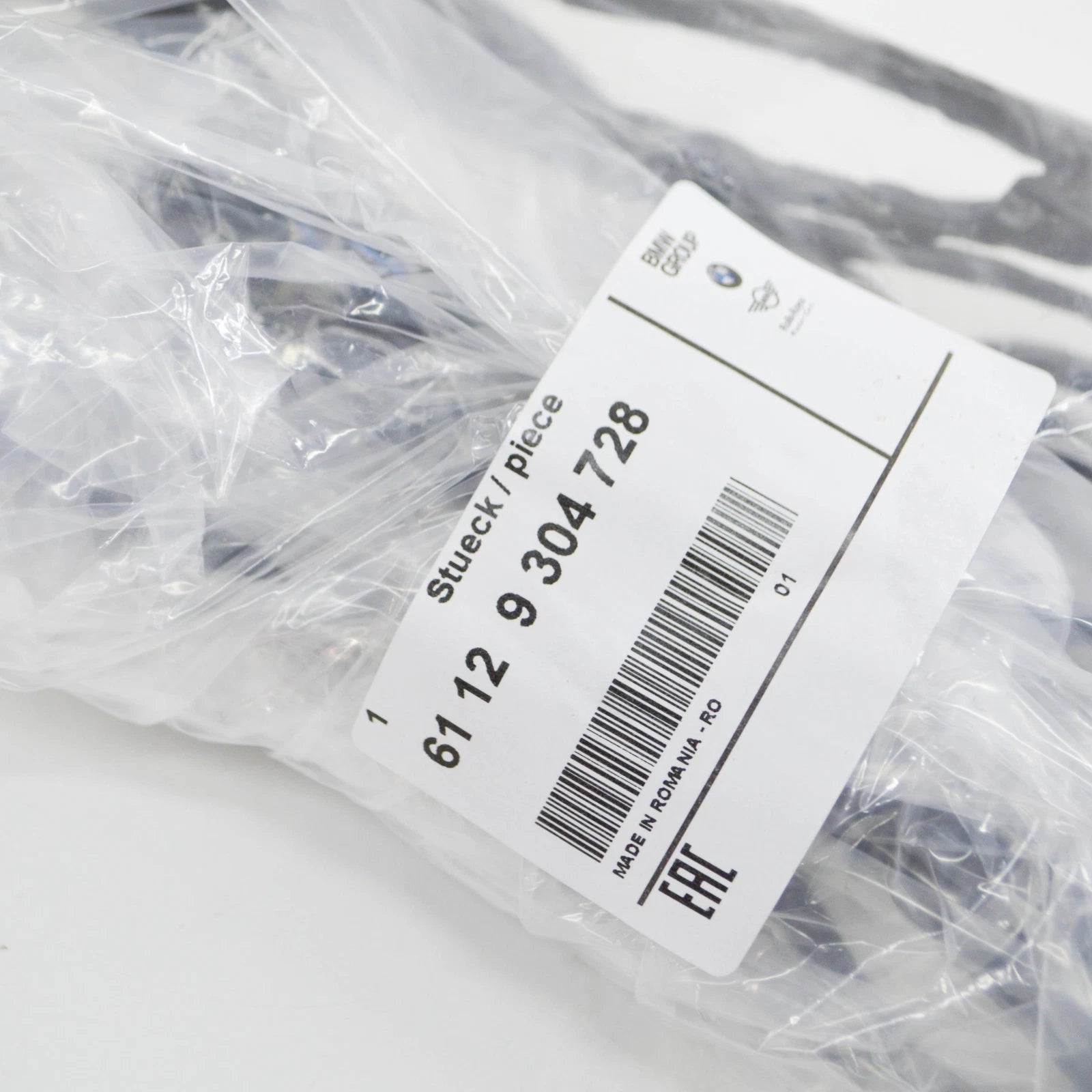 NEW BMW X3 F25 FRONT PARKING SENSORS WIRING 61129304728 ORIGINAL