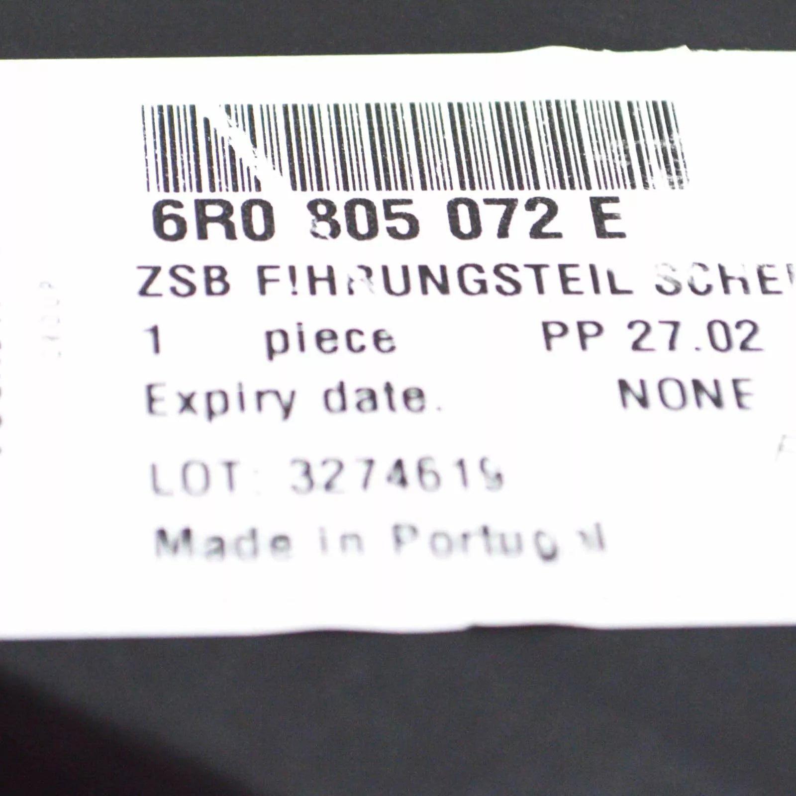 NEW VW POLO 6R FRONT RIGHT HEAD LIGHT MOUNTING BRACKET 6R0805072E