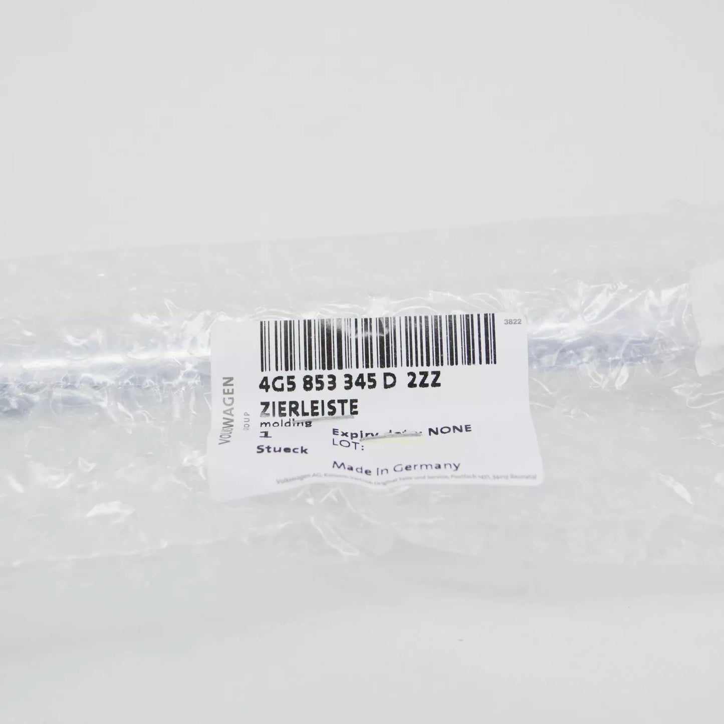 NEW AUDI A6 C7 REAR LEFT SIDE WINDOW TRIM STRIP 4G5853345D2ZZ ORIGINAL