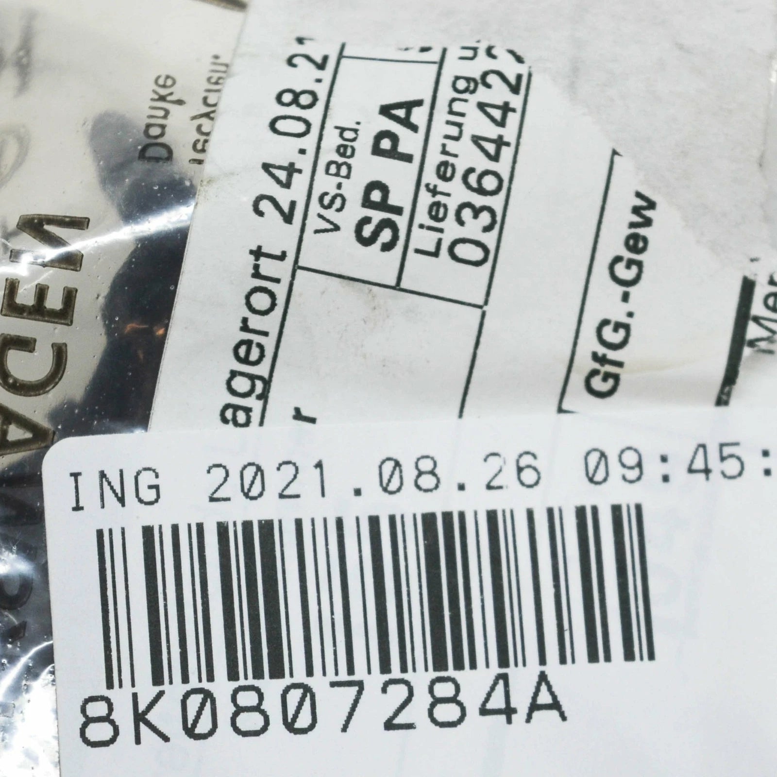 NEW AUDI A4 ALLROAD QUATTRO B8 FRONT RIGHT BUMPER BRACKET 8K0807284A ORIGINAL