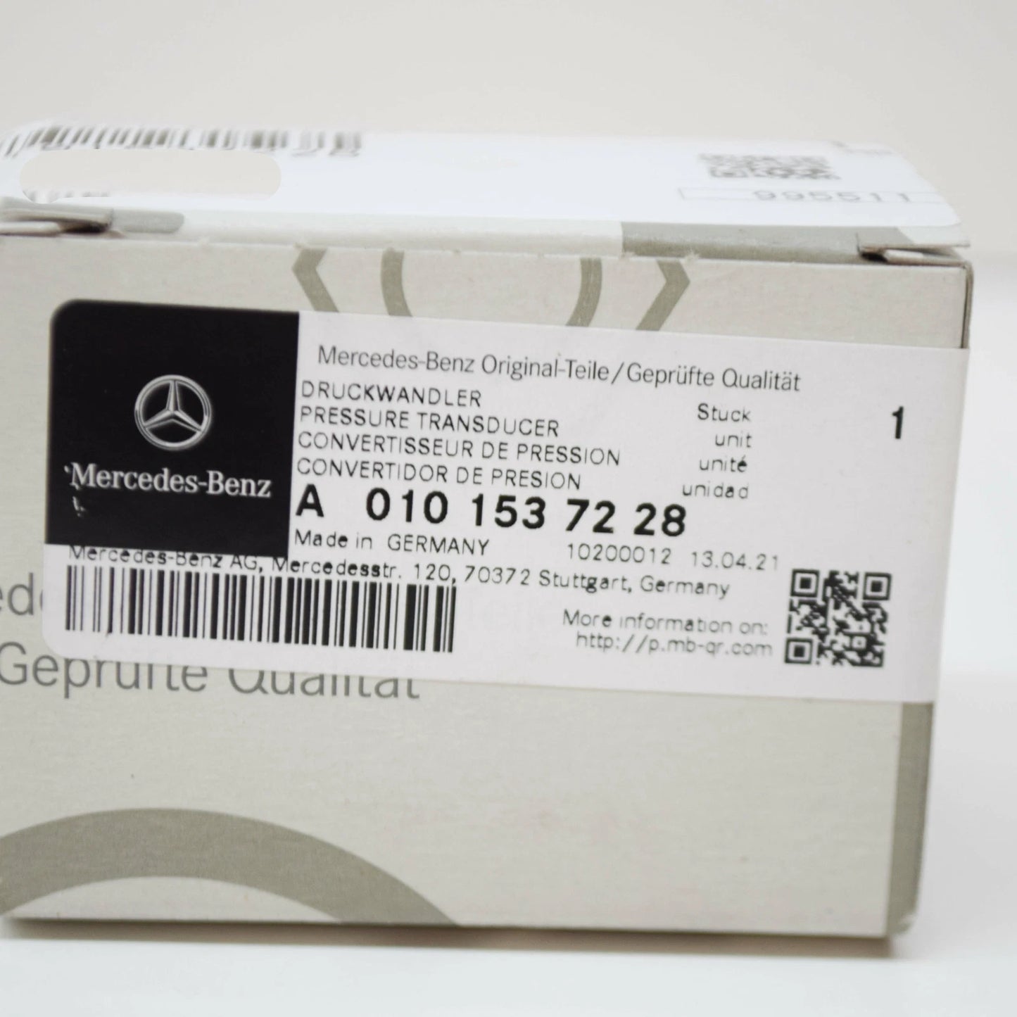 NEW MERCEDES-BENZ SPRINTER 906 MAP PRESSURE SENSOR A0101537228