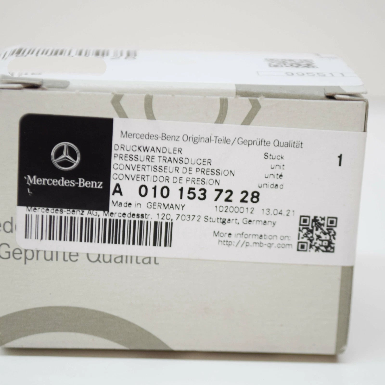 NEW MERCEDES-BENZ SPRINTER 906 MAP PRESSURE SENSOR A0101537228