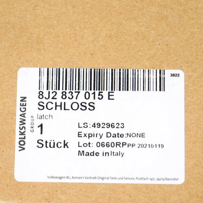 NEW AUDI A4 B8 FRONT LEFT DOOR LOCK RHD 8J2837015E ORIGINAL