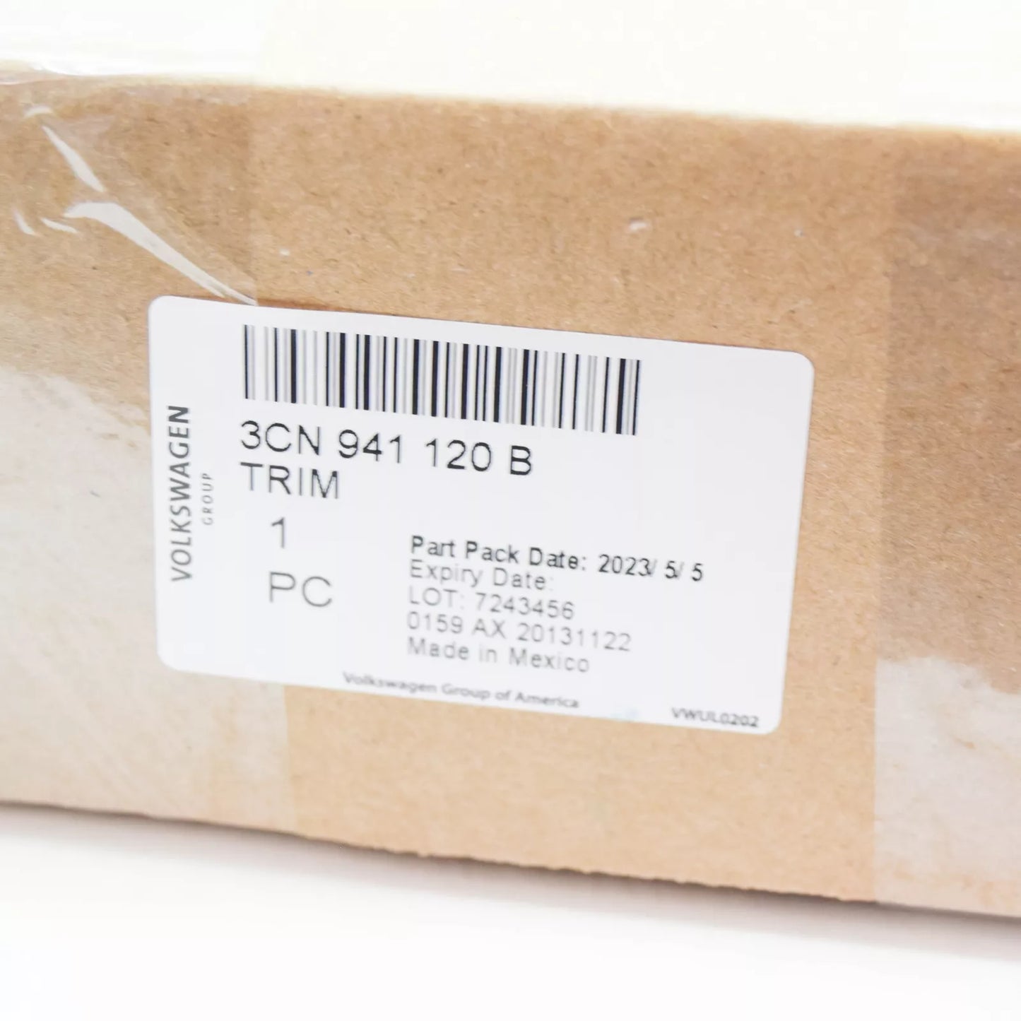 NEW VOLKSWAGEN ATLAS CA1 TERAMONT FRONT RIGHT HEADLIGHT TRIM 3CN941120B ORIGINAL