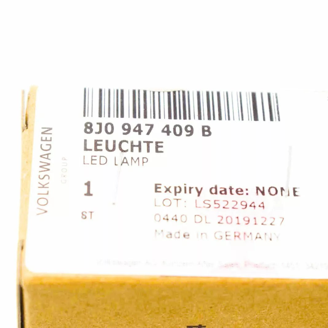 NEW AUDI A1 8X GLOVE BOX INTERIOR LIGHT 8J0947409B ORIGINAL