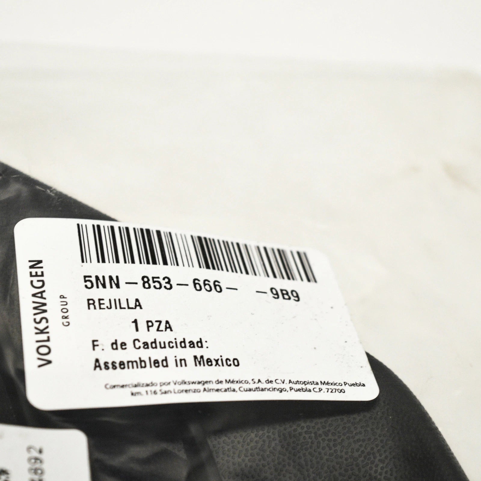 NEW VOLKSWAGEN TIGUAN MK2 FRONT BUMPER RIGHT OUTER GRILLE 5NN8536669B9