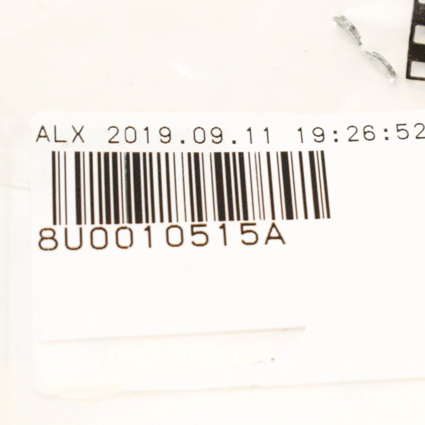 NEW AUDI Q3 8U AC LABEL 8U0010515A ORIGINAL