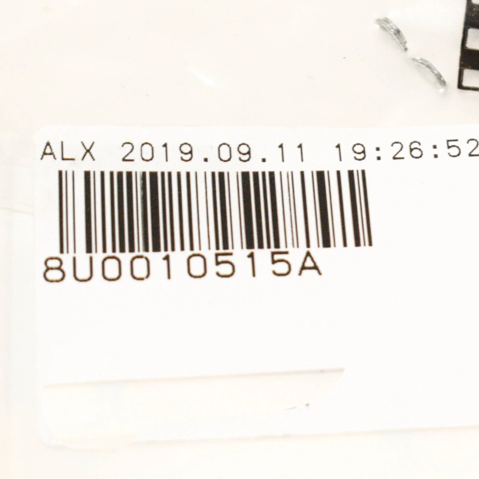 NEW AUDI Q3 8U AC LABEL 8U0010515A ORIGINAL