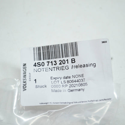 NEW AUDI R8 SPYDER 4S EMERGENCY RELEASE HANDLE 4S0713201B ORIGINAL