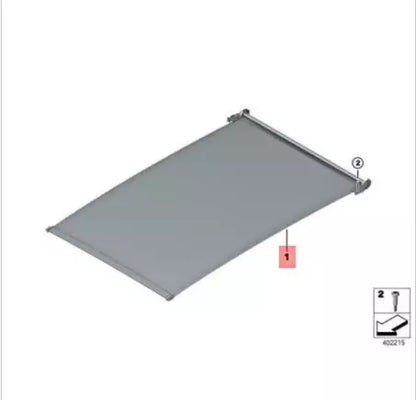 NEW BMW 2 GRAN TOURER F46 ROOF ELECTRIC PANOMARA SUN BLIND COVER 54107391798