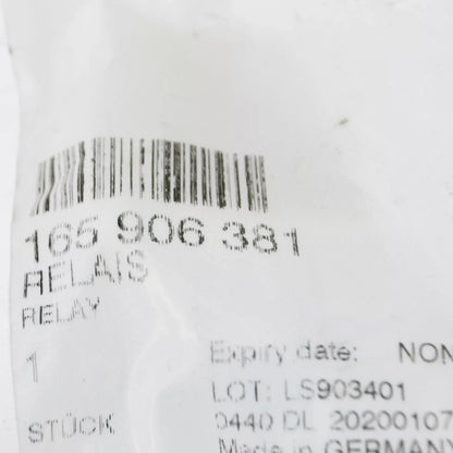 NEW VOLKSWAGEN CADDY 9K MK2 ENGINE CONTROL UNIT RELAY 165906381 ORIGINAL