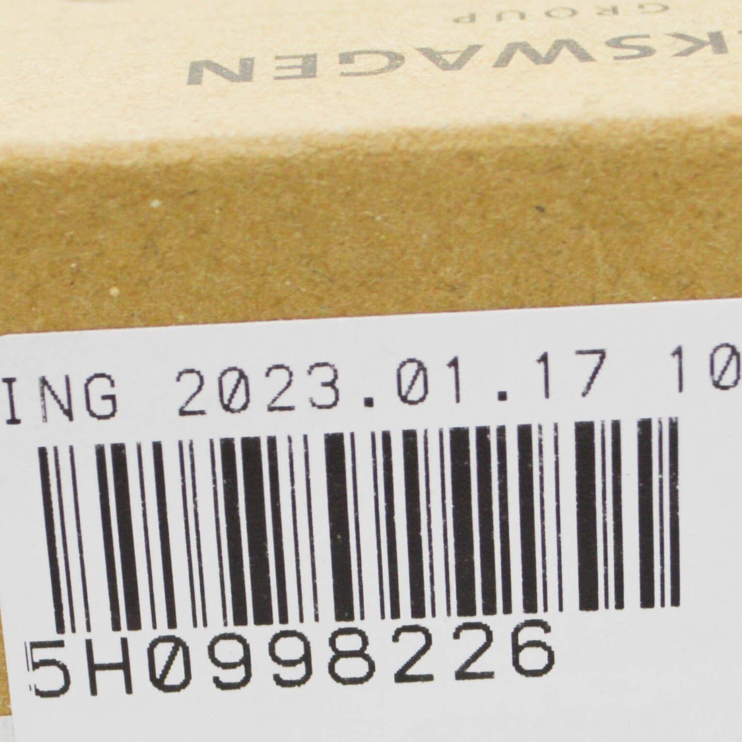 NEW VOLKSWAGEN GOLF MK8 FRONT RIGHT HEADLIGHT REPAIR KIT 5H0998226 ORIGINAL