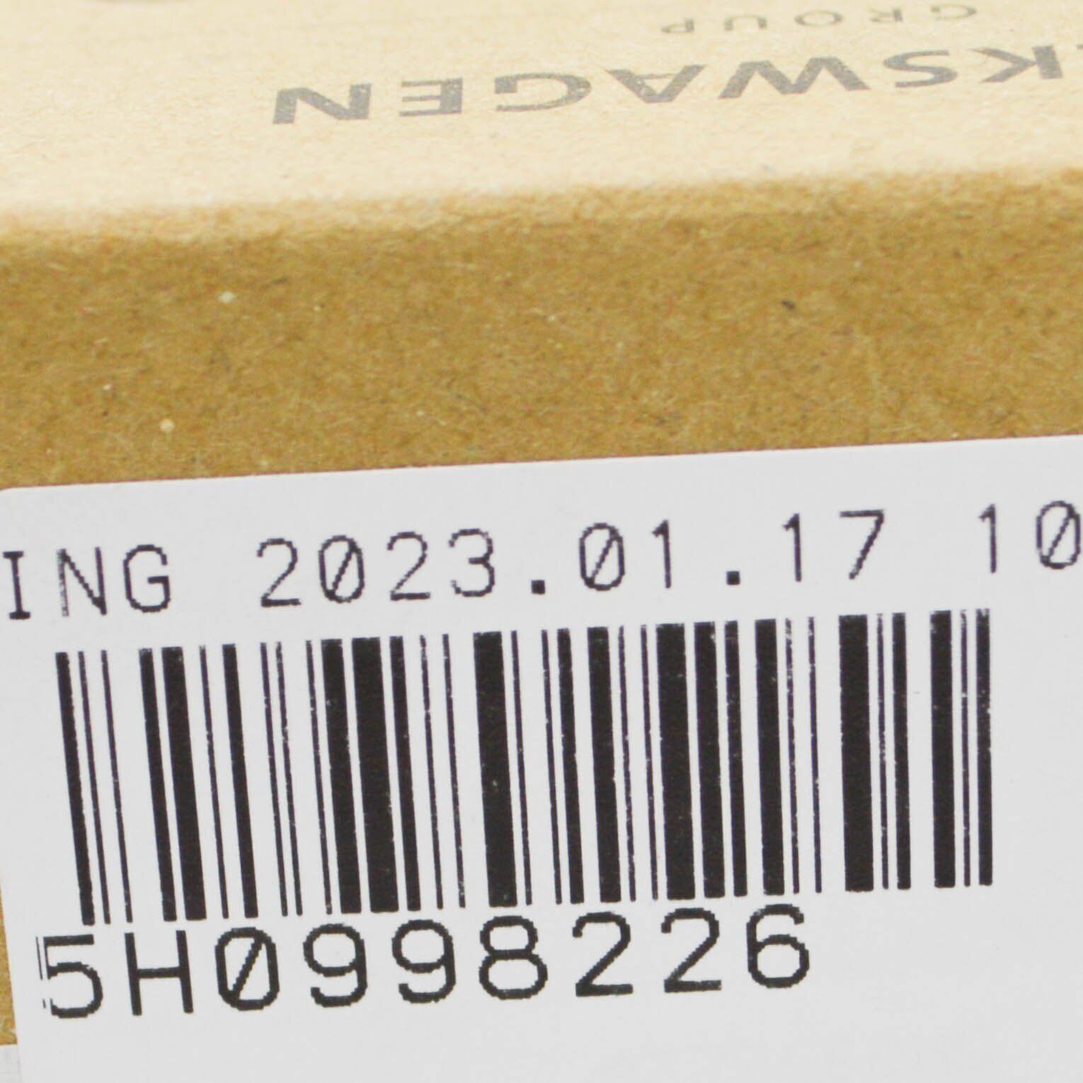 NEW VOLKSWAGEN GOLF MK8 FRONT RIGHT HEADLIGHT REPAIR KIT 5H0998226 ORIGINAL