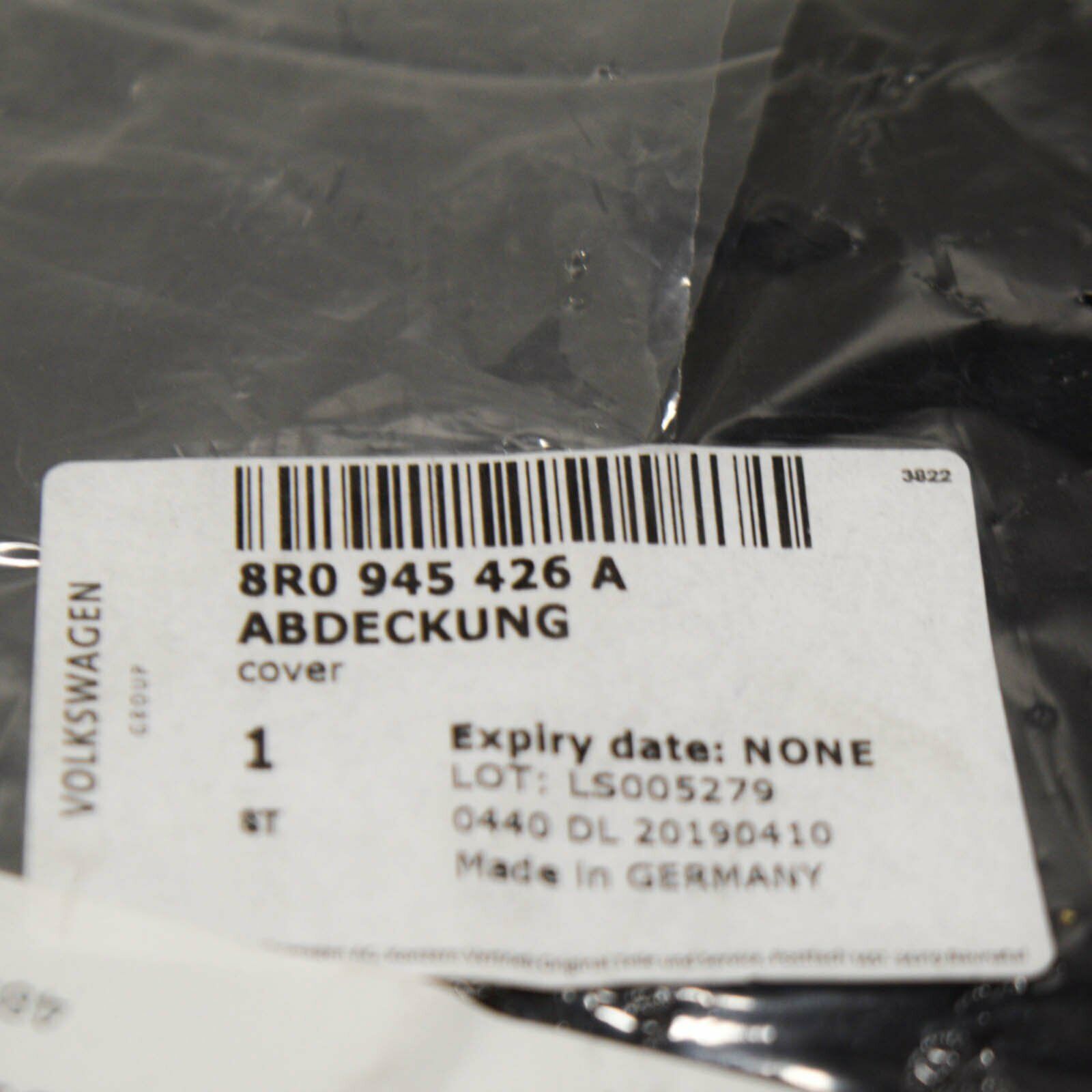 NEW AUDI Q5 8R REAR TAILLIGHT RIGHT COVER CAP 8R0945426A ORIGINAL