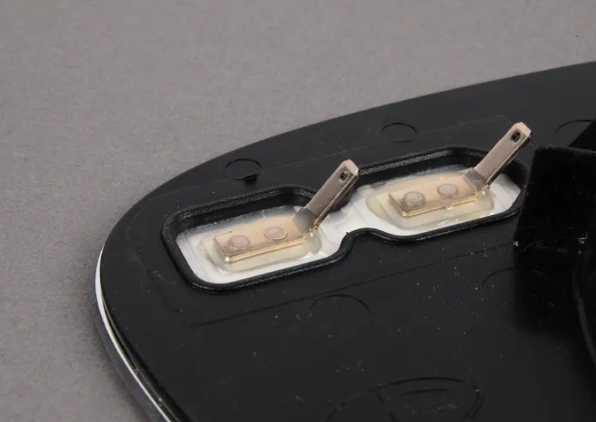 NEW VW BEETLE 9C FRONT LEFT DOOR HEATED MIRROR GLASS LHD 1C1857521G ORIGINAL