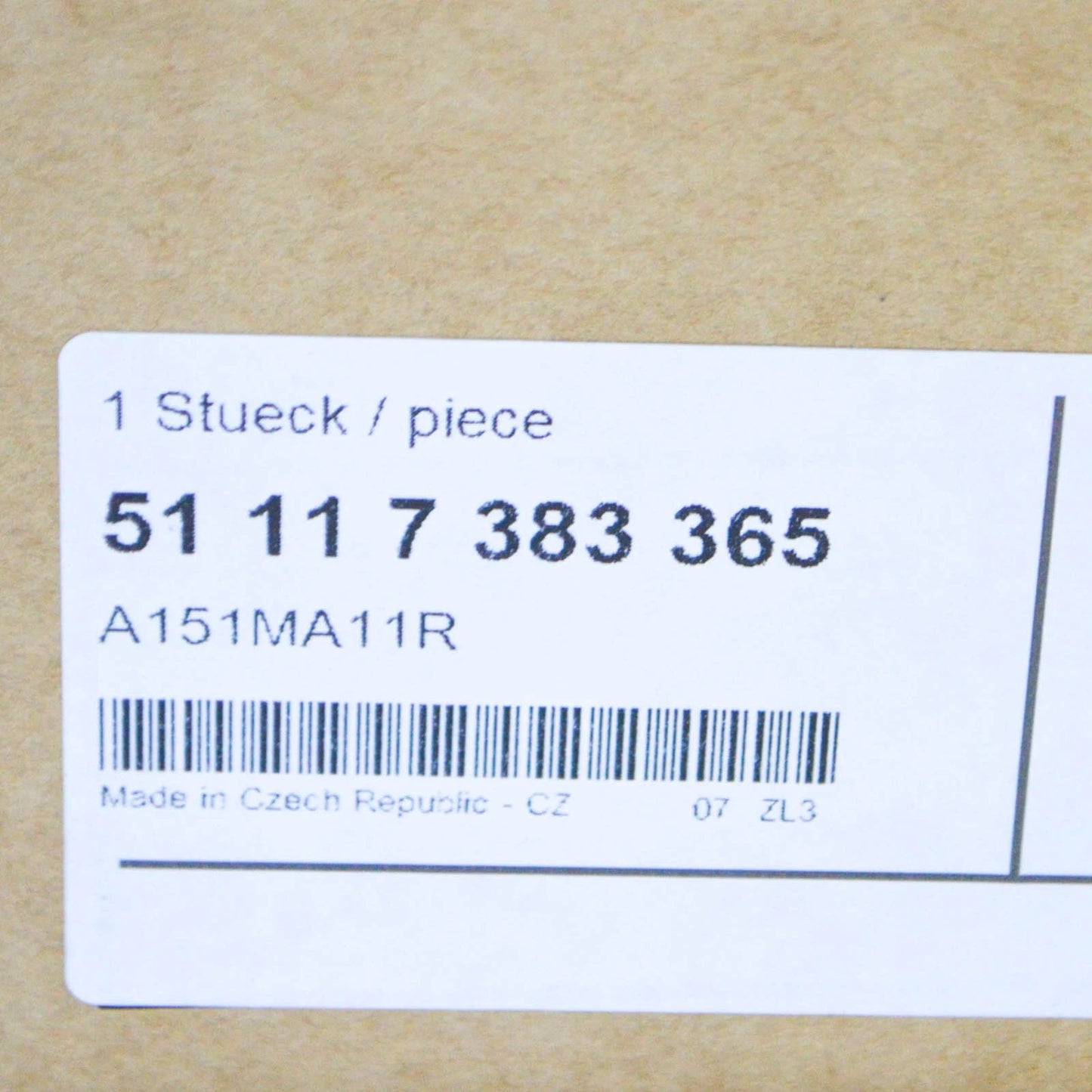 NEW BMW X1 F48 RADIATOR LEFT GRILLE X LINE 51117383365 7383365 2015 ORIGINAL