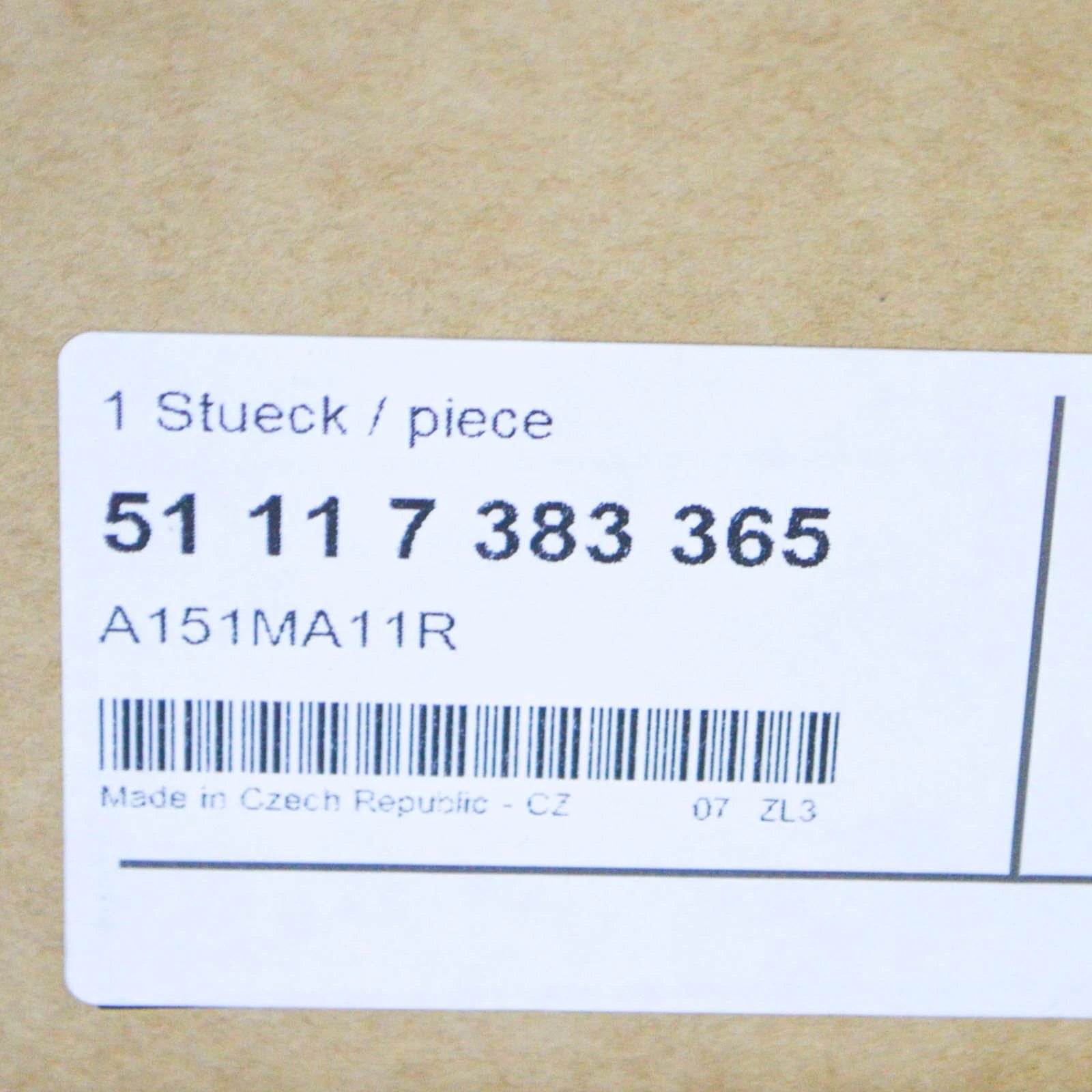 NEW BMW X1 F48 RADIATOR LEFT GRILLE X LINE 51117383365 7383365 2015 ORIGINAL