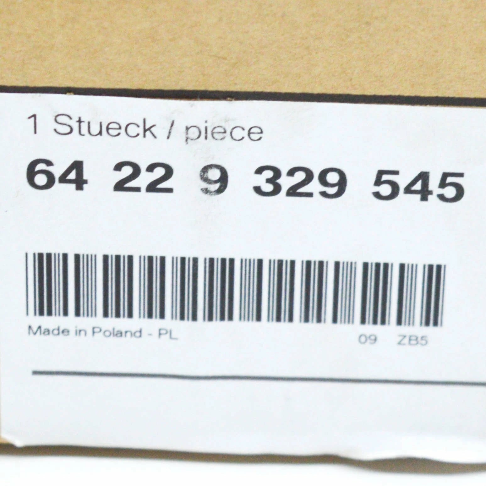 NEW BMW 5 G30 FRONT PANEL DASHBOARD AIR VENT LEFT LHD 64229329545 ORIGINAL