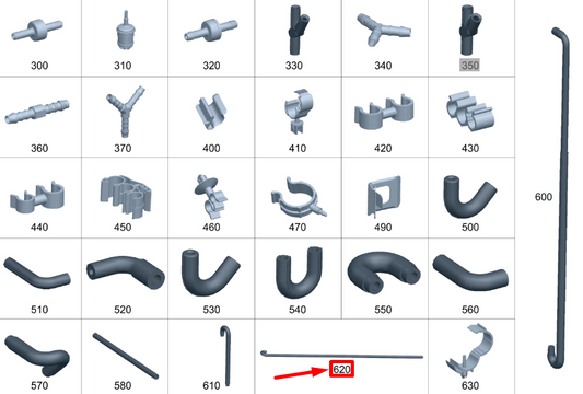 new mercedes-benz c w204 vacuum system molded hose a6510780781 original