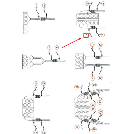 NEW AUDI Q7 4L LEFT LAMBDA PROBE FRONT CATALYST 4L0906262L ORIGINAL