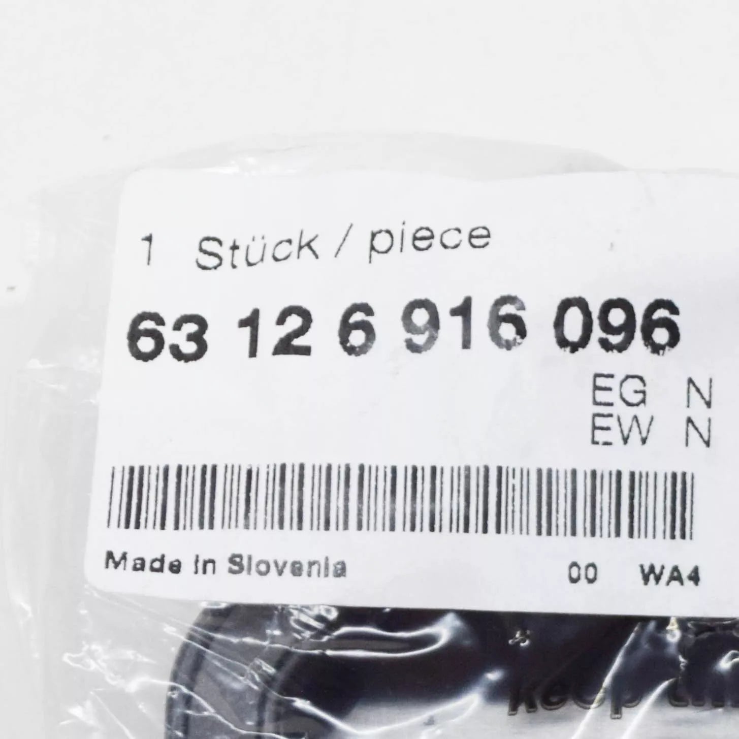 NEW BMW 7 E65 HEADLIGHT BEAM CAP COVER 63126916096 ORIGINAL