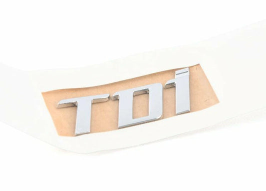 NEW VOLKSWAGEN BEETLE A5 REAR TDI EMBLEM BADGE 5C5853675D739 ORIGINAL