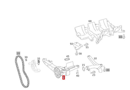 NEW MERCEDES-BENZ E W212 GEARBOX OIL PUMP A6421801600 ORIGINAL