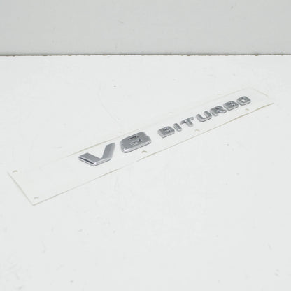 NEW MB S W222 AMG FRONT FENDER WING LETTERING BADGE A2228175200 ORIGINAL
