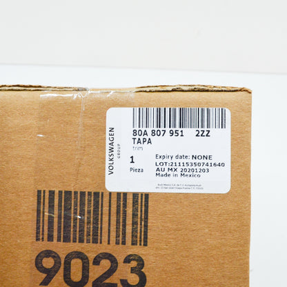 NEW AUDI Q5 FY REAR EXHAUST TAIL PIPE LEFT OUTER TRIM 80A8079512ZZ ORIGINAL