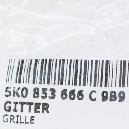 NEW VOLKSWAGEN GOLF MK6 FRONT RIGHT FOG LIGHT TRIM GTI 5K0853666C9B9 ORIGINAL