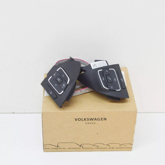 NEW VW GOLF VI 5K MK6 STEERING WHEEL SWITCHES 3C8998537B ORIGINAL