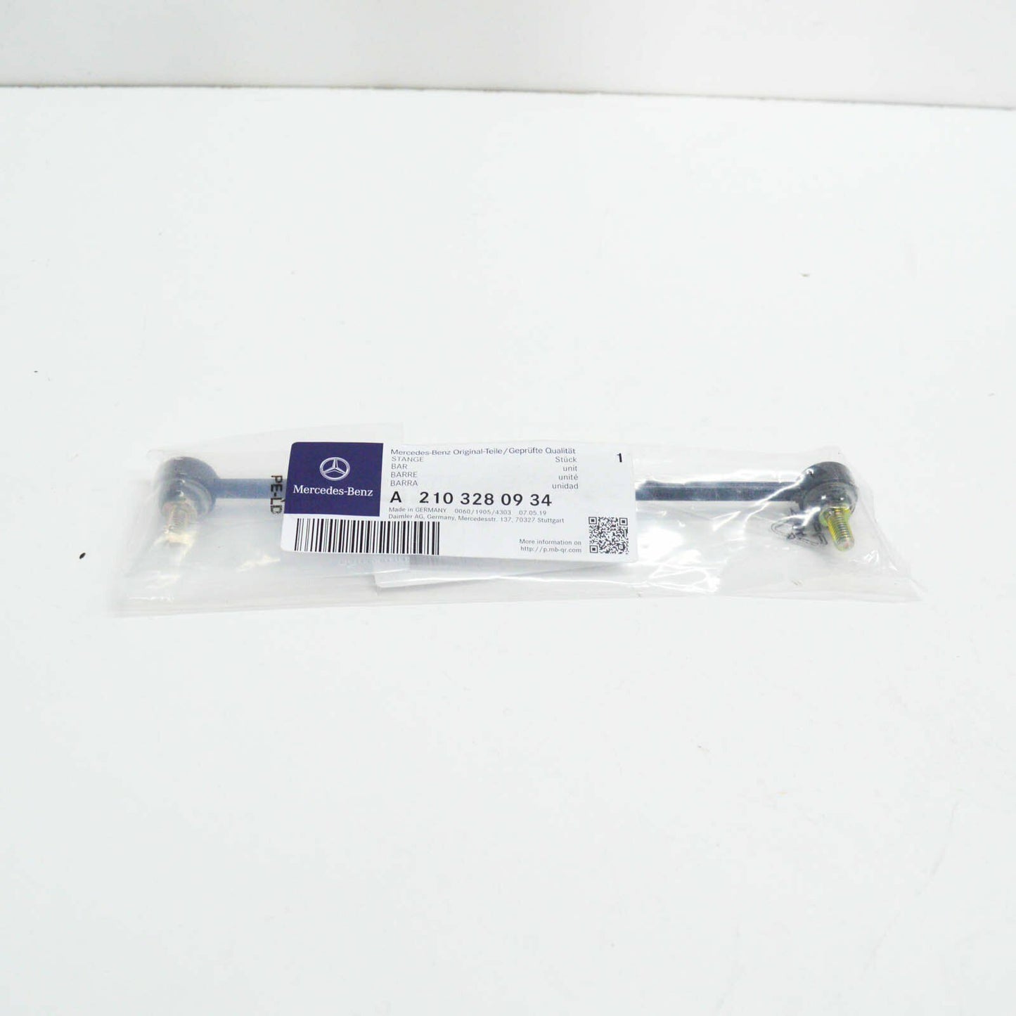 NEW MERCEDES-BENZ E W210 REAR RANGE CONTROL CONNECTOR ROD A2103280934 ORIGINAL