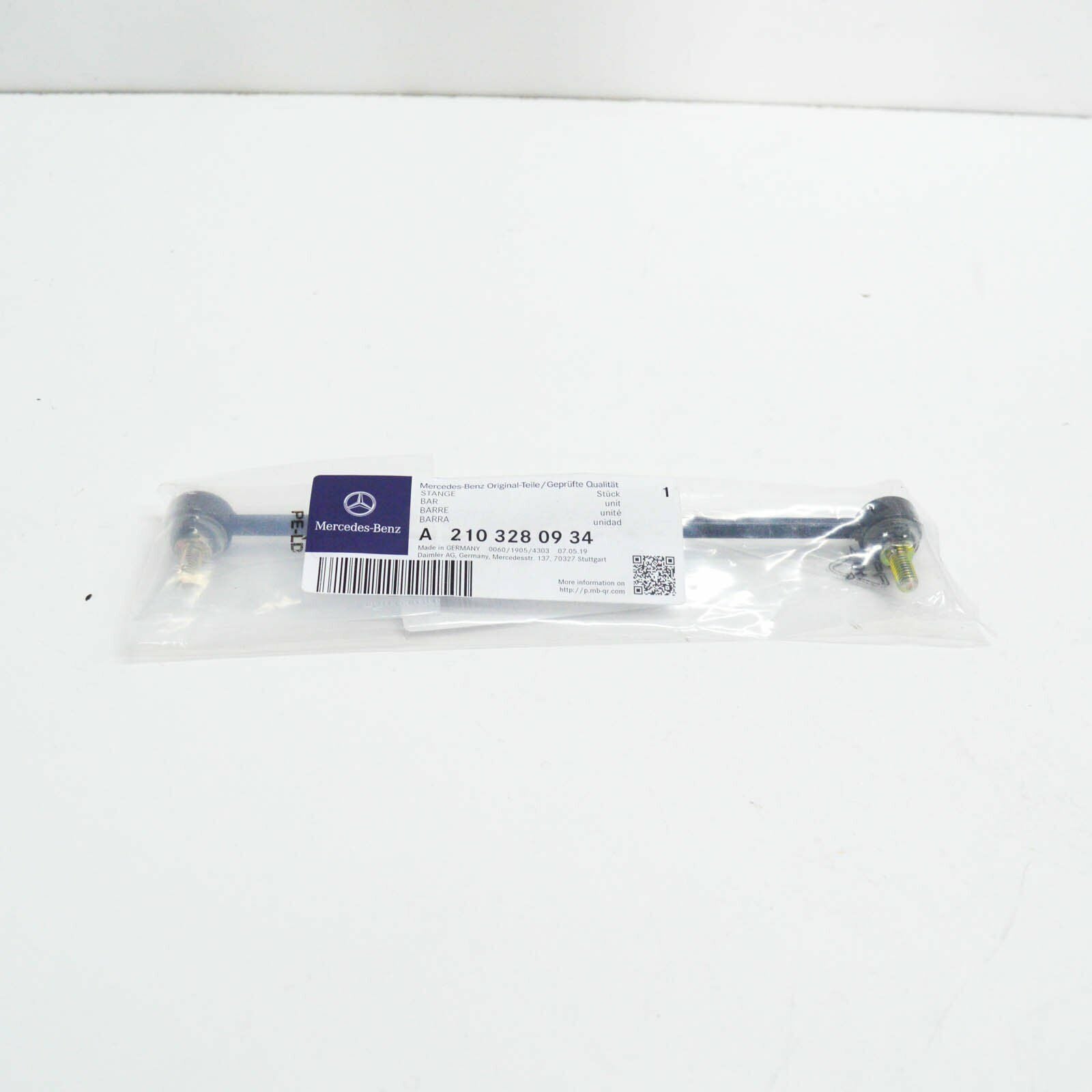 NEW MERCEDES-BENZ E W210 REAR RANGE CONTROL CONNECTOR ROD A2103280934 ORIGINAL