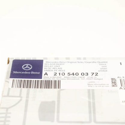 NEW MB E-CLASS W210 FUSE RELAY MODULE A2105400372 3.0 DIESEL