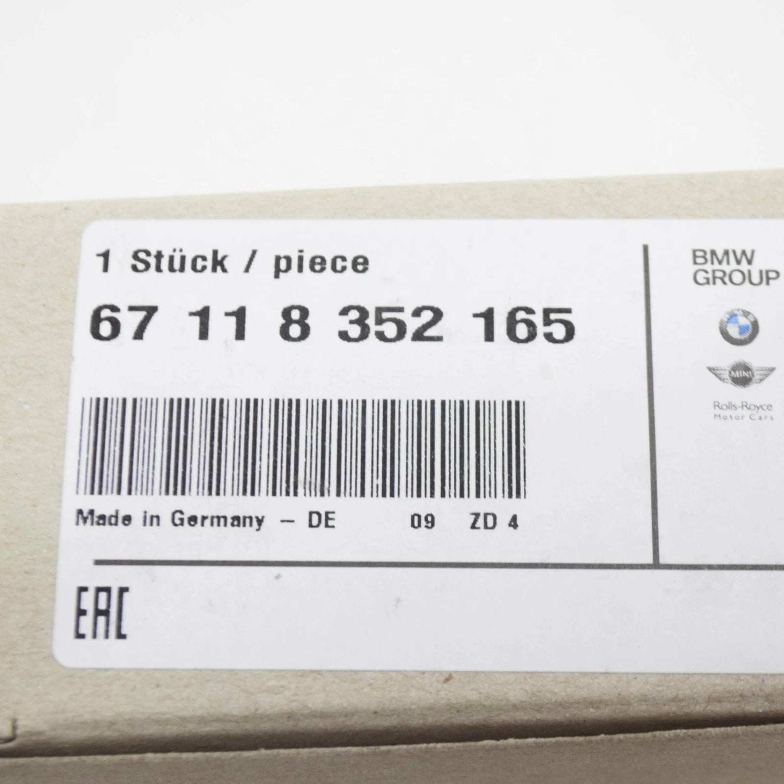 NEW BMW 5 E39 CENTRAL LOCKING DOOR LOCK ACTUATOR 67118352165 8352165 ORIGINAL