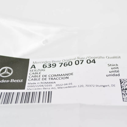 NEW MERCEDES-BENZ VITO W639 FRONT RIGHT DOOR BOWDEN CABLE A6397600704 ORIGINAL