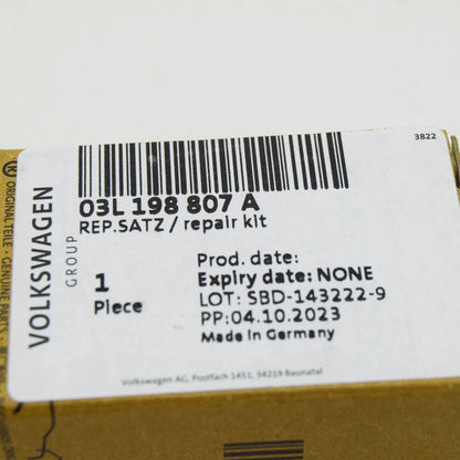 NEW VW TRANSPORTER T5 STRAIGTH COOLANT CONNECTORS REPAIR KIT 03L198807A ORIGINAL