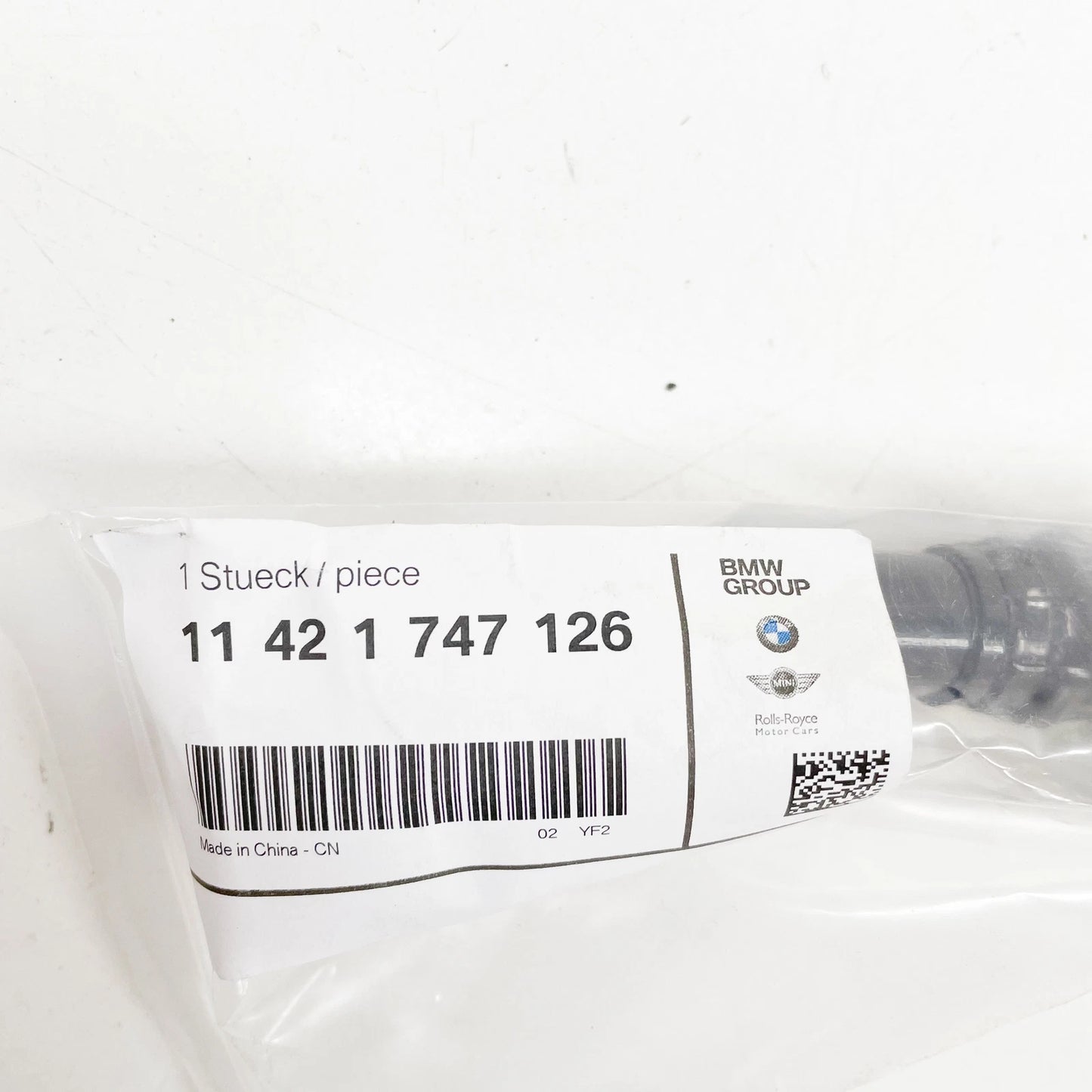 NEW BMW 5 E34 ENGINE OIL COOLER HOSE 11421747126 1747126 ORIGINAL