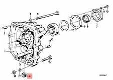 NEW BMW E12 E21 E23 E24 OIL SUMP PAN DRAIN PLUG 7546876 23117546876 ORIGINAL