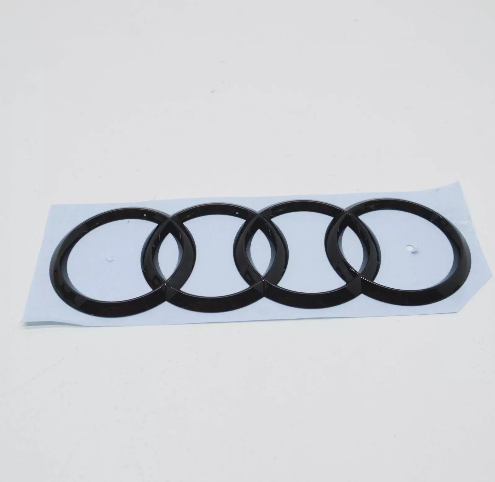 NEW AUDI A5 CABRIO F5 BLACK GLOSSY BOOTLID BADGE 8W6853742AT94 ORIGINAL