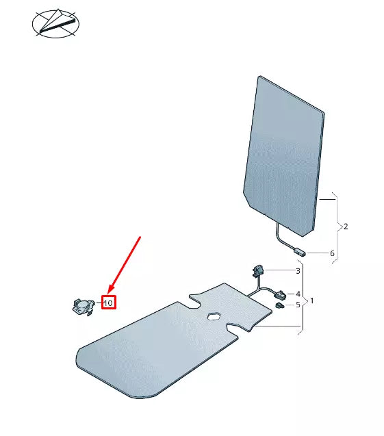 NEW AUDI Q5 FY TEMPERATURE CONTROLLED SEAT BLOWER MOTOR 4N0963575A ORIGINAL