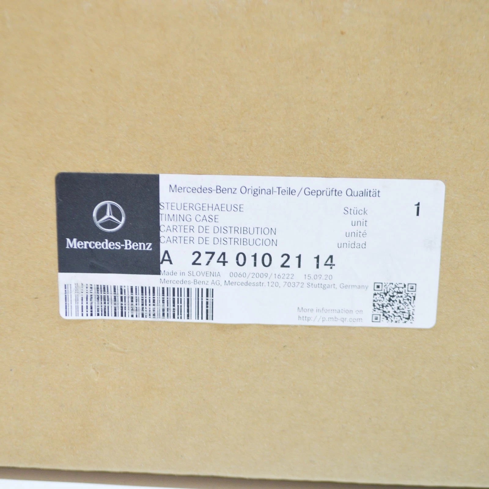 NEW MERCEDES-BENZ GLC COUPE C253 ENGINE REAR PART A2740102114 ORIGINAL