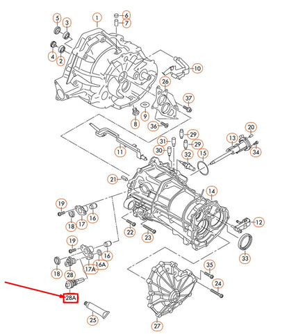 NEW AUDI A4 8K B8 GEARBOX NEUTRAL POSITION SENSOR 06H906207