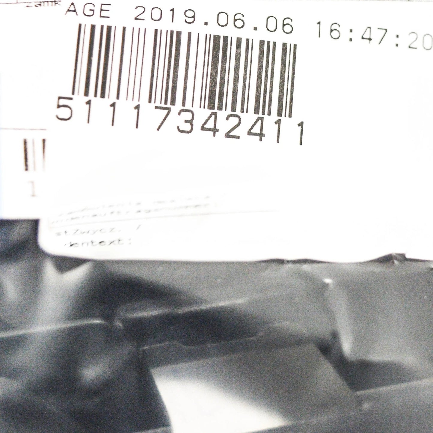 NEW BMW 5 F10 FRONT BUMPER LEFT AIR INLET GRILLE 51117342411 7342411 ORIGINAL