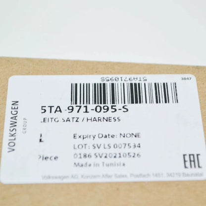 NEW VOLKSWAGEN TOURAN 5T FRONT BUMPER PDC AID WIRING HARNESS 5TA971095S