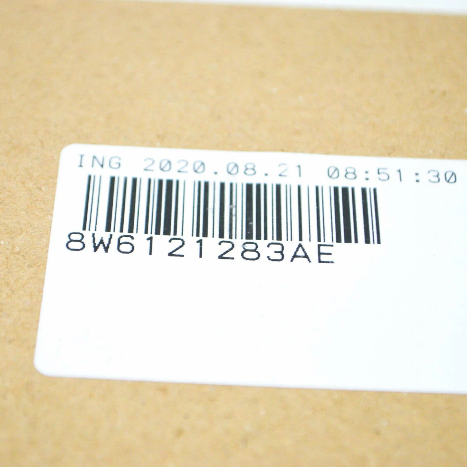 NEW AUDI RS5 8W6 LEFT INNER RADIATOR SUPPORT BAFFLE 8W6121283AE ORIGINAL