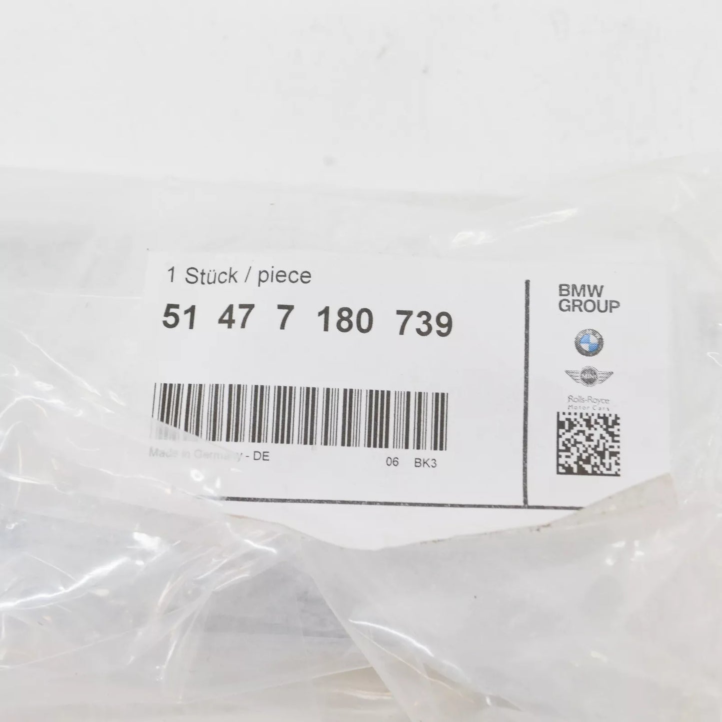 NEW BMW 1 COUPE E82 FRONT LEFT DOOR SILL TRIM 51477180739 7180739 ORIGINAL